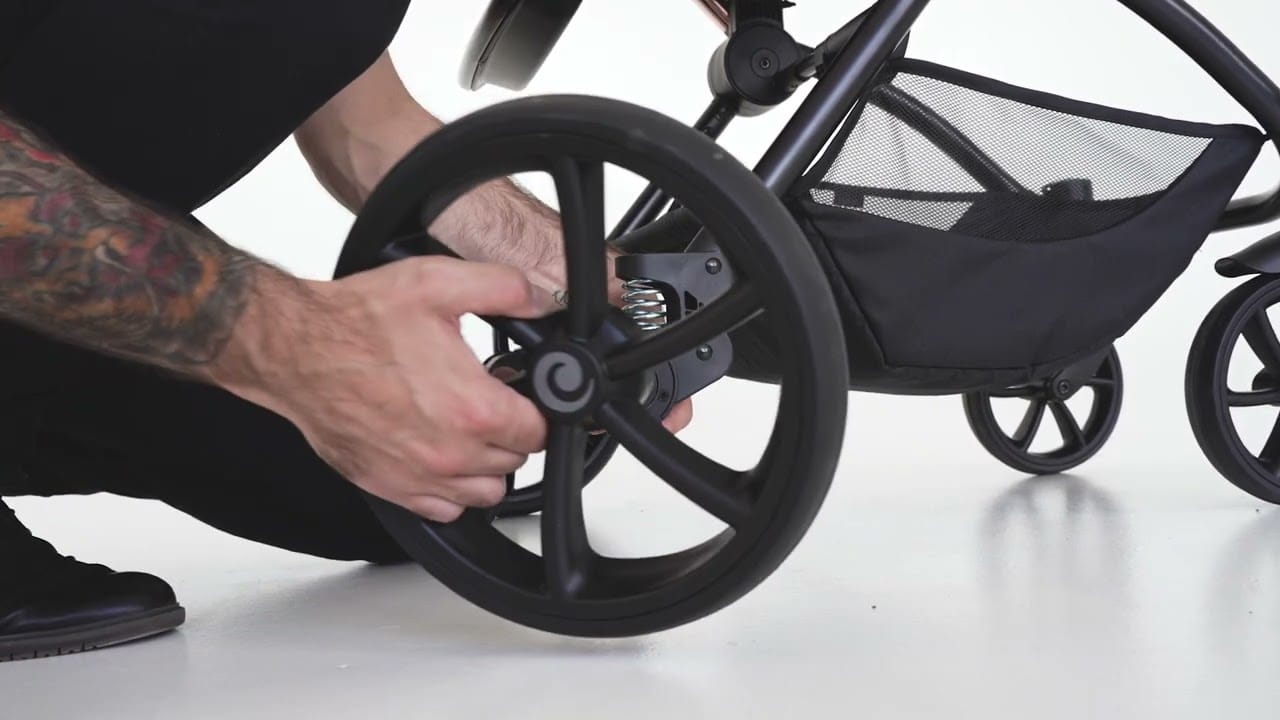Easy removable wheels