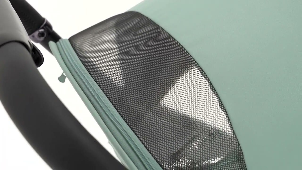 Ventilation with a peek-a-boo window