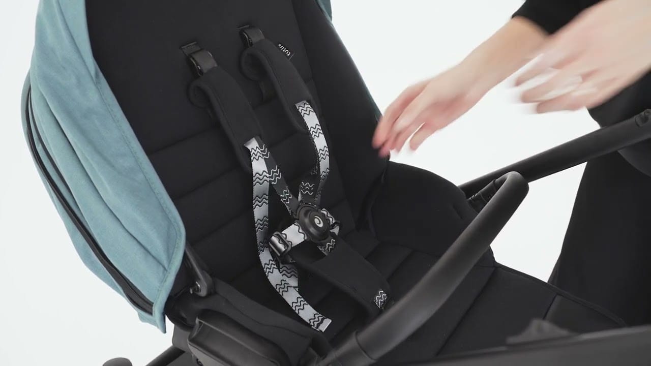 Quick-Slide Harness + Secure Lock Buckle