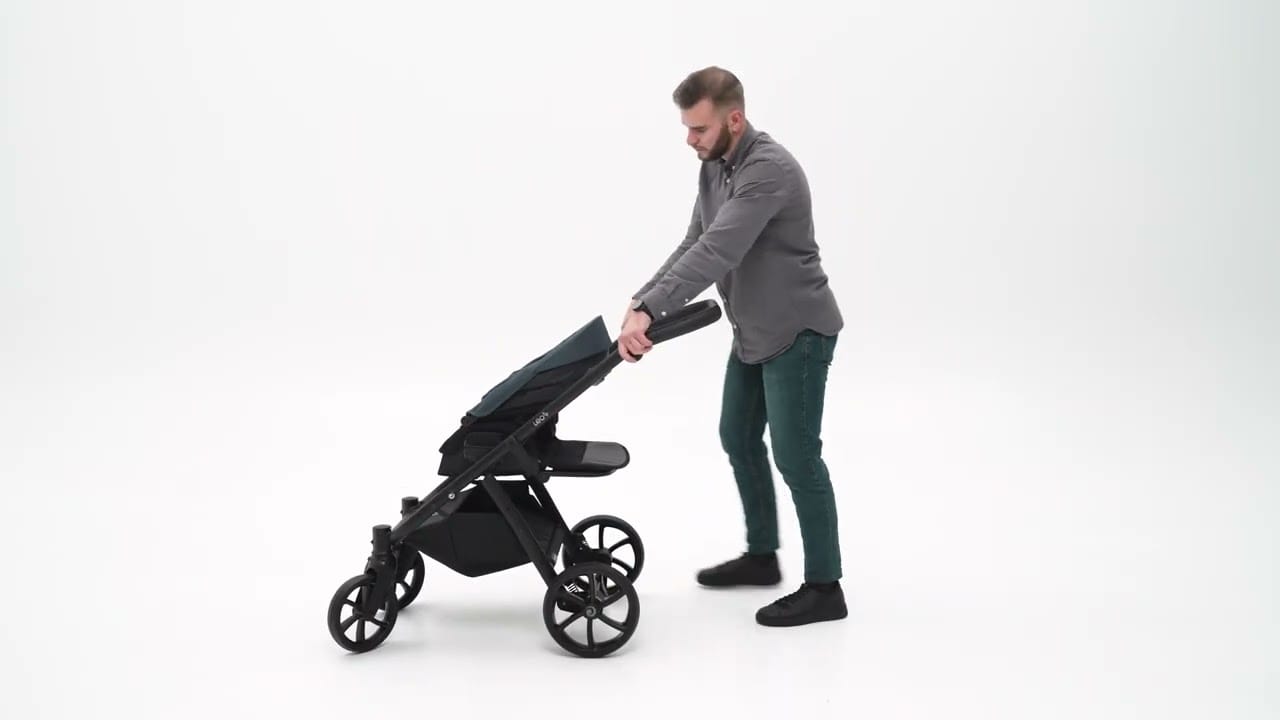 Leo3+ Seat unit folds compactly to both sides
